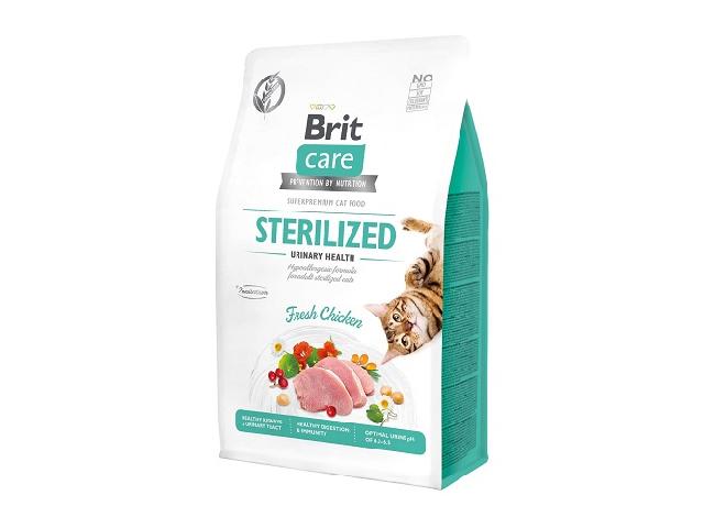 Brit Care Cat Sterilized Urinary Health, беззерновий, профілактика сечокам&#39;яної д / стерідізованних