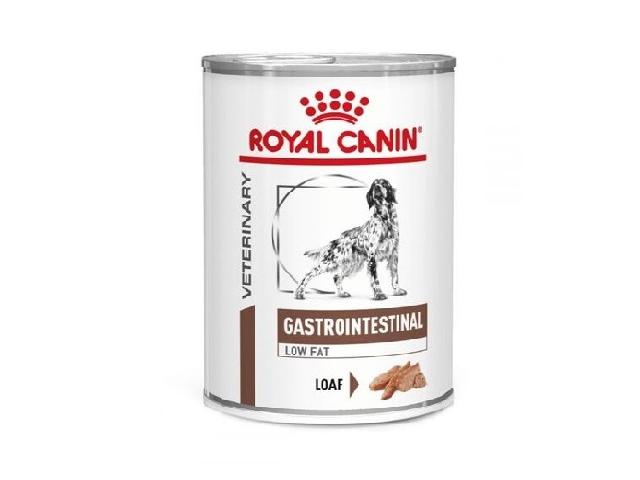 Royal Canin Dog VetDiet GASTRO-INTESTINAL LOW FAT, дієтична низькокалорійна кончерва для собак при порушенні травлення, 410гр