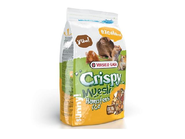 Versele-Laga Crispy Muesli Hamster&Cо, корм для хом'яків, щурів і мишей, 1kg