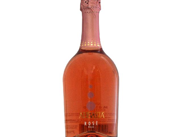 Вино игристое Abbazia Moskato Dolce Atmosphere Rose розовое сладкое 0,75 7%