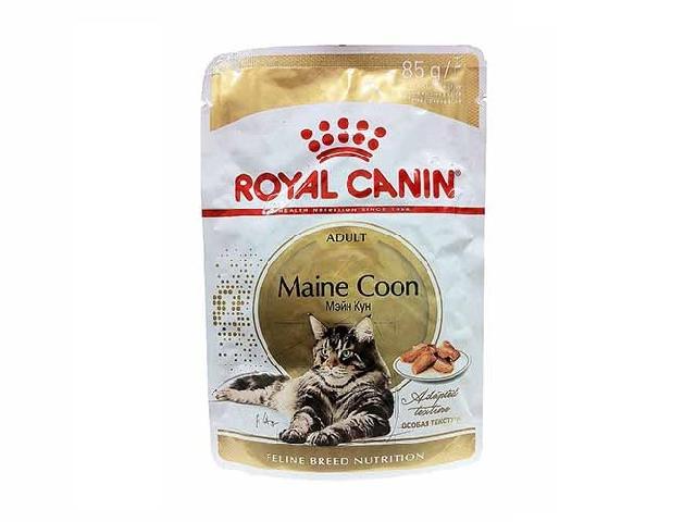 Royal Canin MAINECOON ADULT, пауч для дорослих мейн-кунів, 85гр