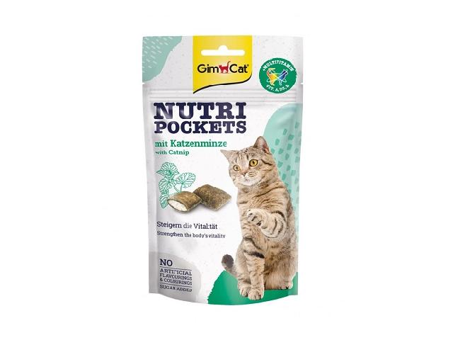 Nutri Pockets для кішок Котяча м'ята + Мультивітамін 60г