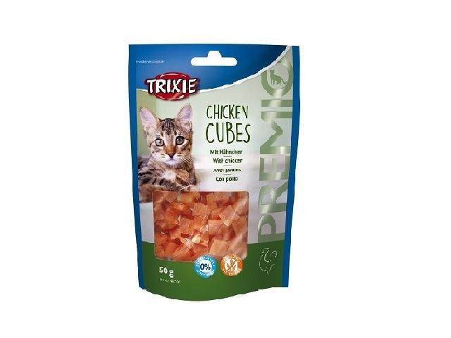 Trixie PREMIO Chicken Cubes 50 г для котів (курка) (42706)