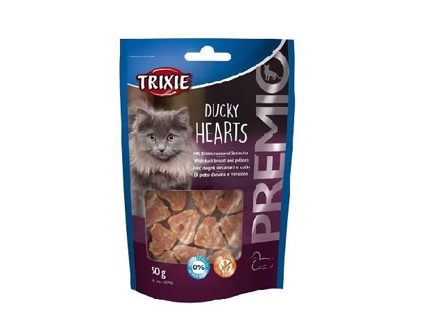 Trixie PREMIO Hearts 50 г для котів (качка і минтай) (42705)