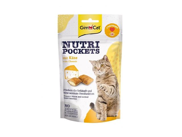 Nutri Pockets для кішок Сир + Таурин 60г