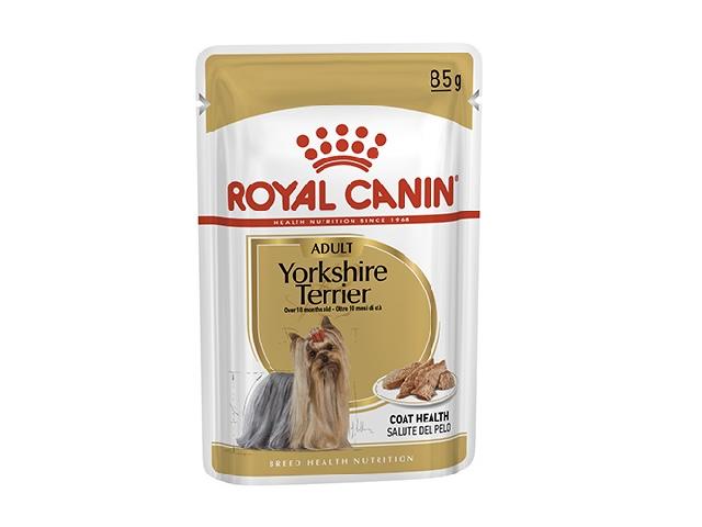 Royal Canin YORKSHIRE ADULT, пауч для дорослих йоркширських тер'єрів, 85гр