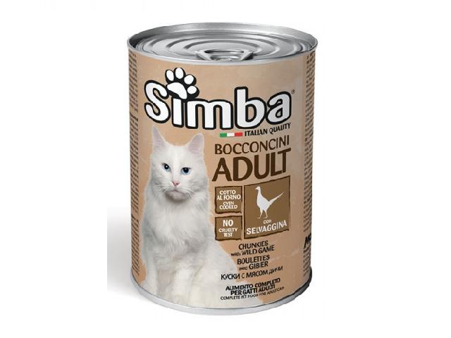 SIMBA CAT WET з дичиною, 415g