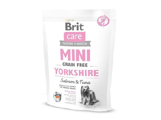 Brit Care Grain-Free Mini Yorkshire Salmon&Tuna / беззерновий, для дорослих йоркширських тер'єрів, Brit Care Grain-Free Mini Yorkshire Salmon&Tuna / беззерновий, для дорослих йоркширських тер'єрів, 2кг