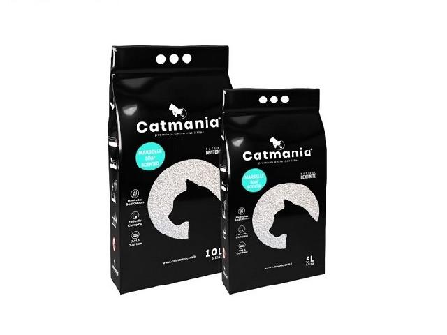 CATMANIA MARSEILLE SOAP Бентонітовий наповнювач (bentonite cat litter), CATMANIA MARSEILLE SOAP Бентонітовий наповнювач (bentonite cat litter), 5л (4,25кг)
