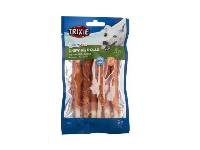 Trixie Паличка для чищення зубів з куркою Denta Fun для собак 12см 70г (6 шт.) (31325)