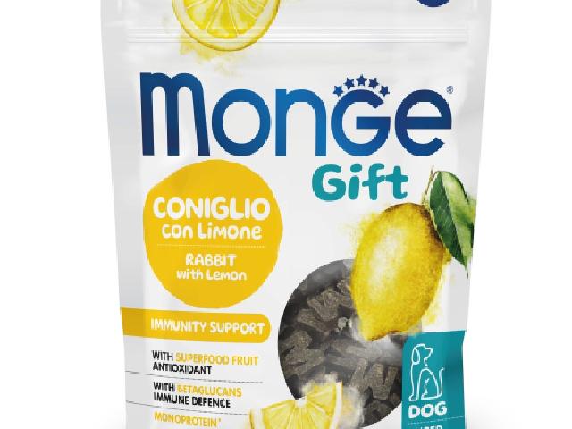 Monge Gift Dog Immunity support кролик з лимоном