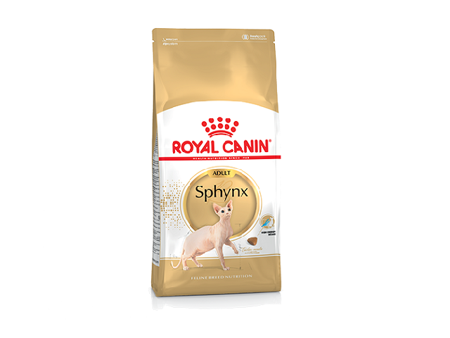 Royal Canin SPHYNX, для дорослих сфінксів, Royal Canin SPHYNX, для дорослих сфінксів, 2кг