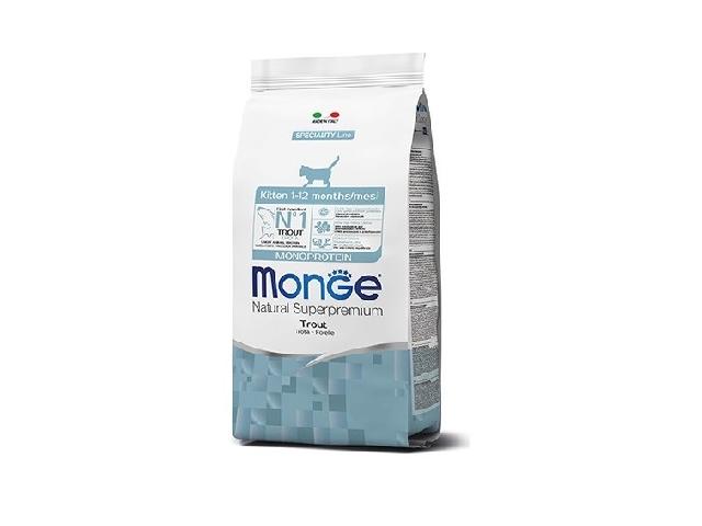 Monge Cat Kitten Trout з фореллю, для кошенят