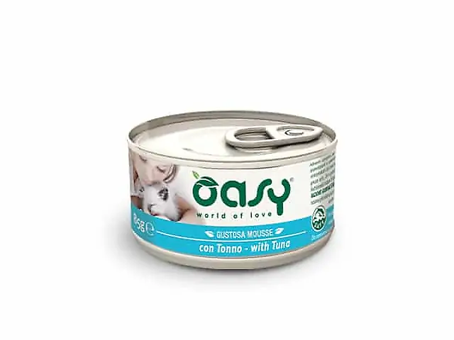 OASY CAT WET Тунець 85гр, мус