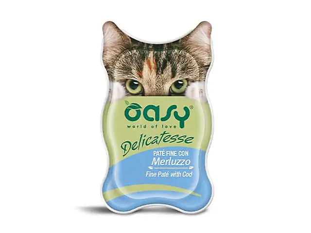 OASY CAT WET Тріска 85гр, паштет