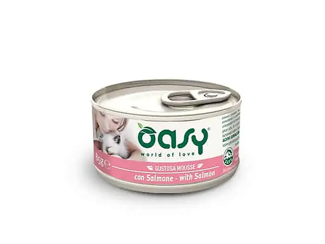 OASY CAT WET Лосось 85гр, мус