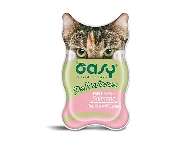 OASY CAT WET Лосось 85гр, паштет