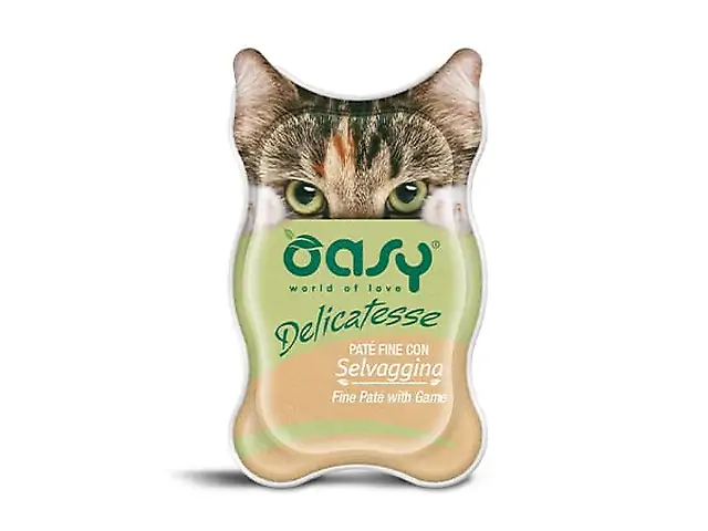 OASY CAT WET Дичина 85гр, паштет