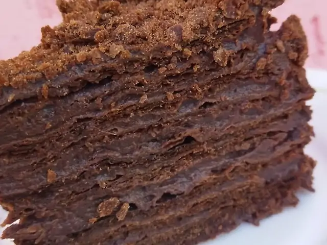 Наполеон шоколадний