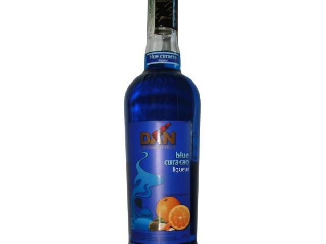 Лікер Бан Блю Кюрасао (Ban Blue Curacao) 25%, 0,75