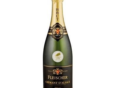 Вино игристое Cremant D`alsace Fleischer Medaille AOP  белое брют 12%  0.75л