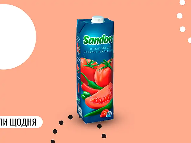 Сік томатний Sandora 0,95 л