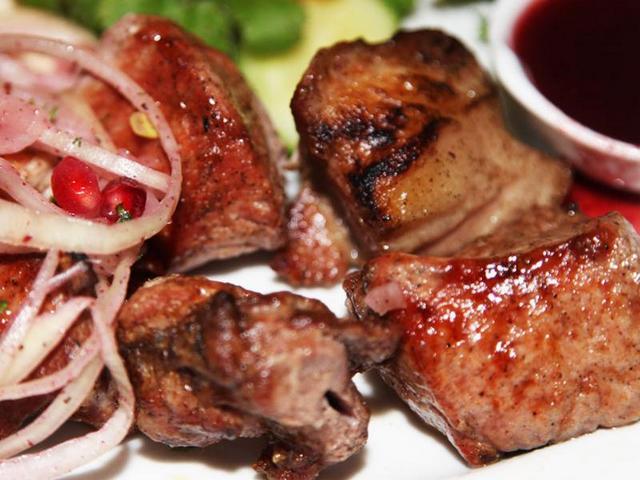 Шашлик із телятини