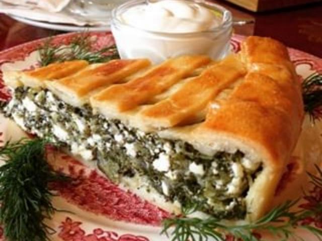 Пиріг зі шпинатом