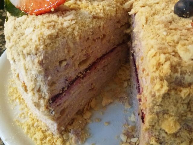 Смородиновий наполеон