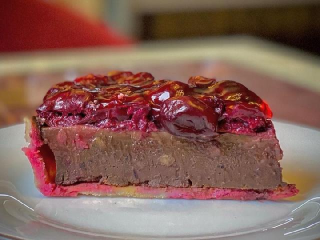 Тарт Шоколадно-ягідний