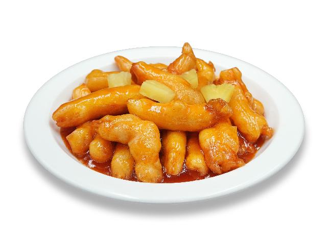 Курка в кисло-солодкому соусі