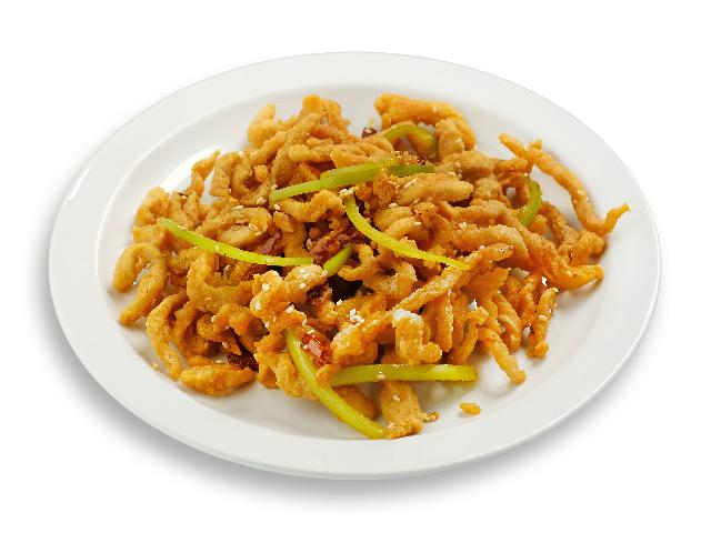 Хрустка куряча стружка з селерою