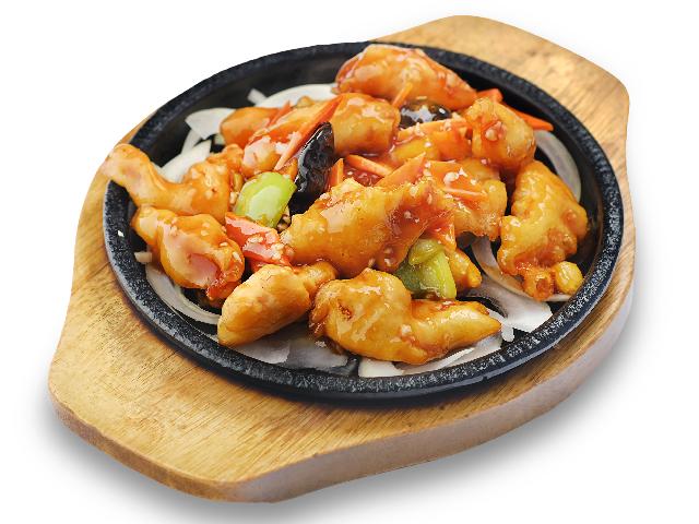 Судак на розпеченому підносі