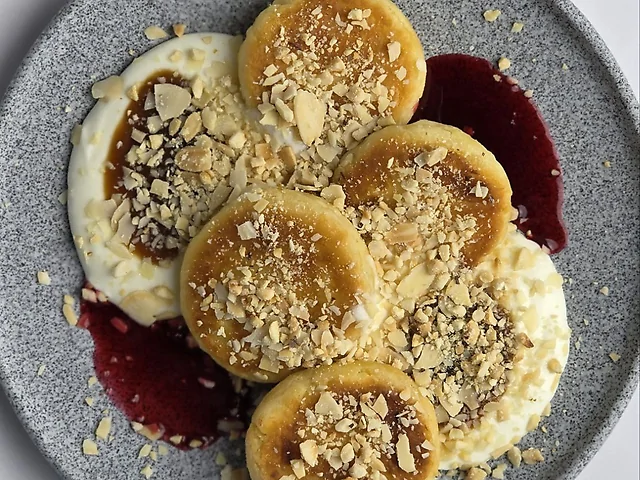 Сирні хмаринки з кокосовим кремом