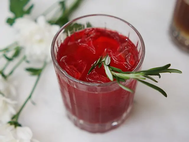 Тонік малина-розмарин