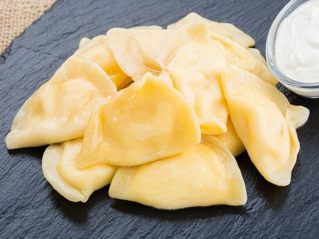 Вареники з солодким сиром