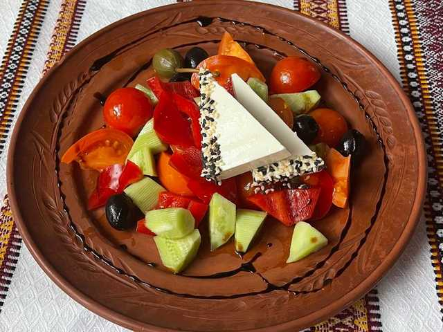 Салат "Овочевий з сиром Фета"