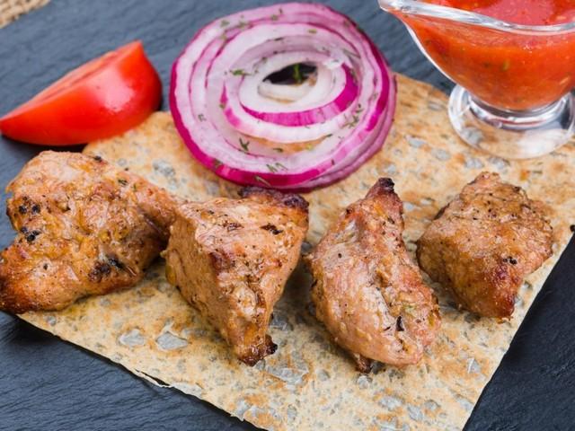 Шашлик фірмовий зі свинини