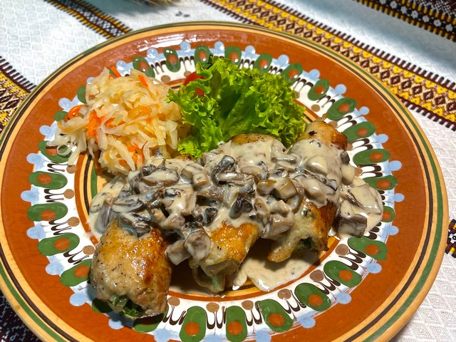 Крученики зі свинини