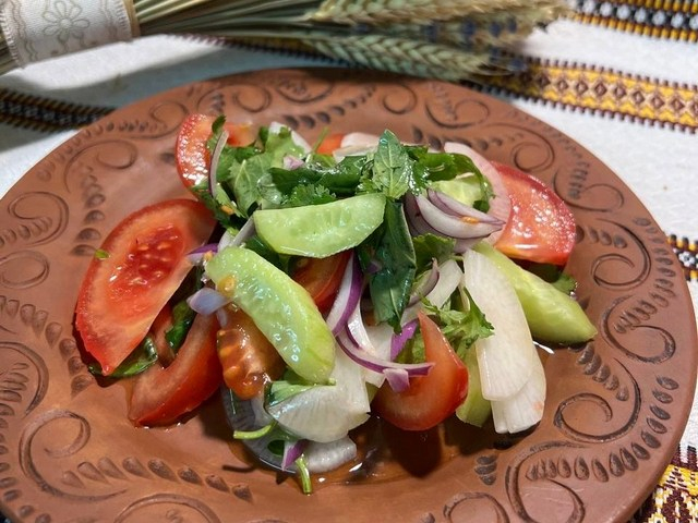 Фірмовий салат "Город": Фірмовий салат