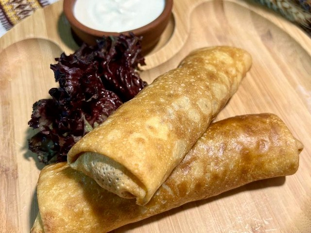 Млинці з м'ясом