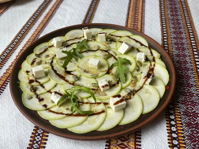 Карпачо із кабачків