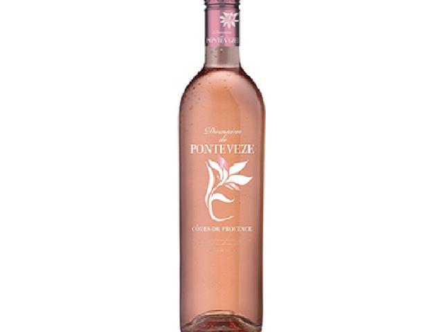 Вино Domaine de Ponteveze Cotes de Provence AOP розовое сухое 13% 0.75