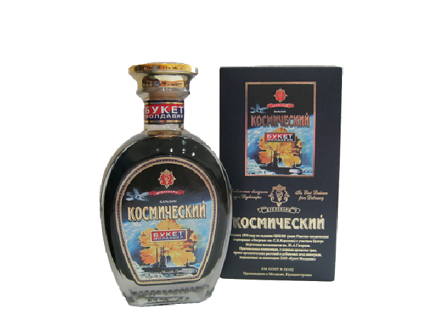 Бальзам `Космический`, в сувен.коробці 45% 0,25л