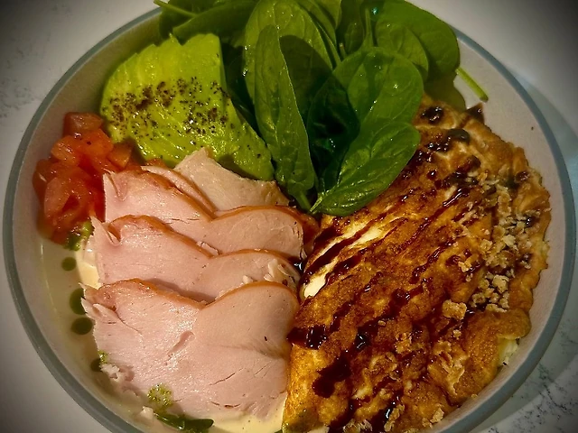 Білковий Omlet з індичкою
