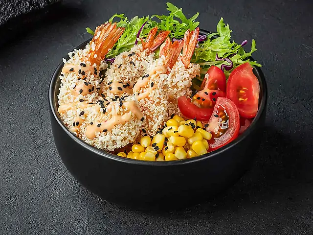 Боул з креветками XL