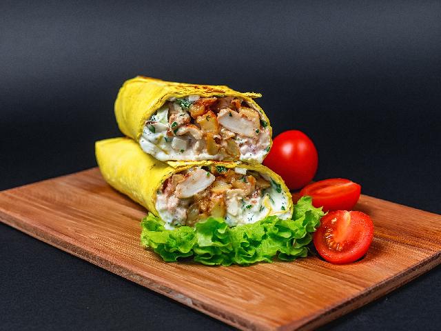 VIVA LA ШАУРМА З КУРКОЮ: .