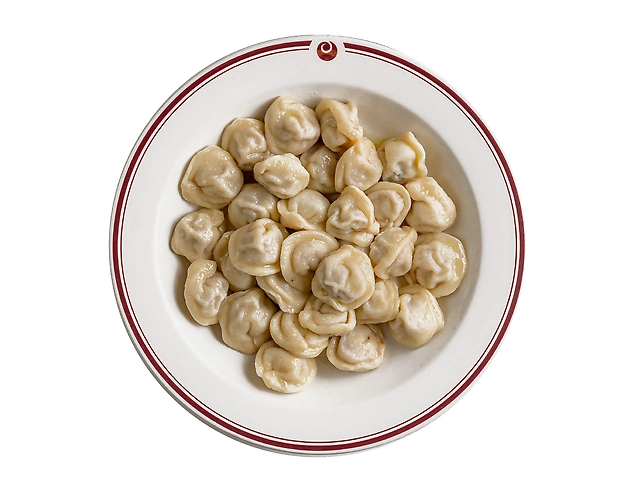 Пельмені свино-яловичі відварені