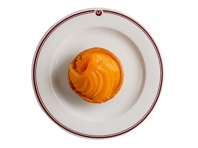 Тарта з персиком