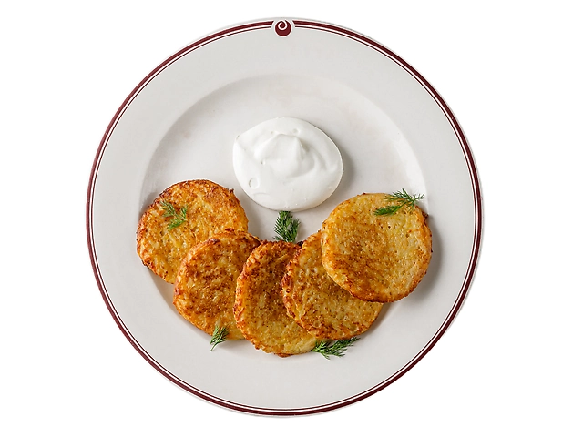 Деруни зі сметаною